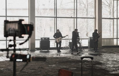 Rock,Band,Music,Video,Shoot,,Behind,The,Scenes